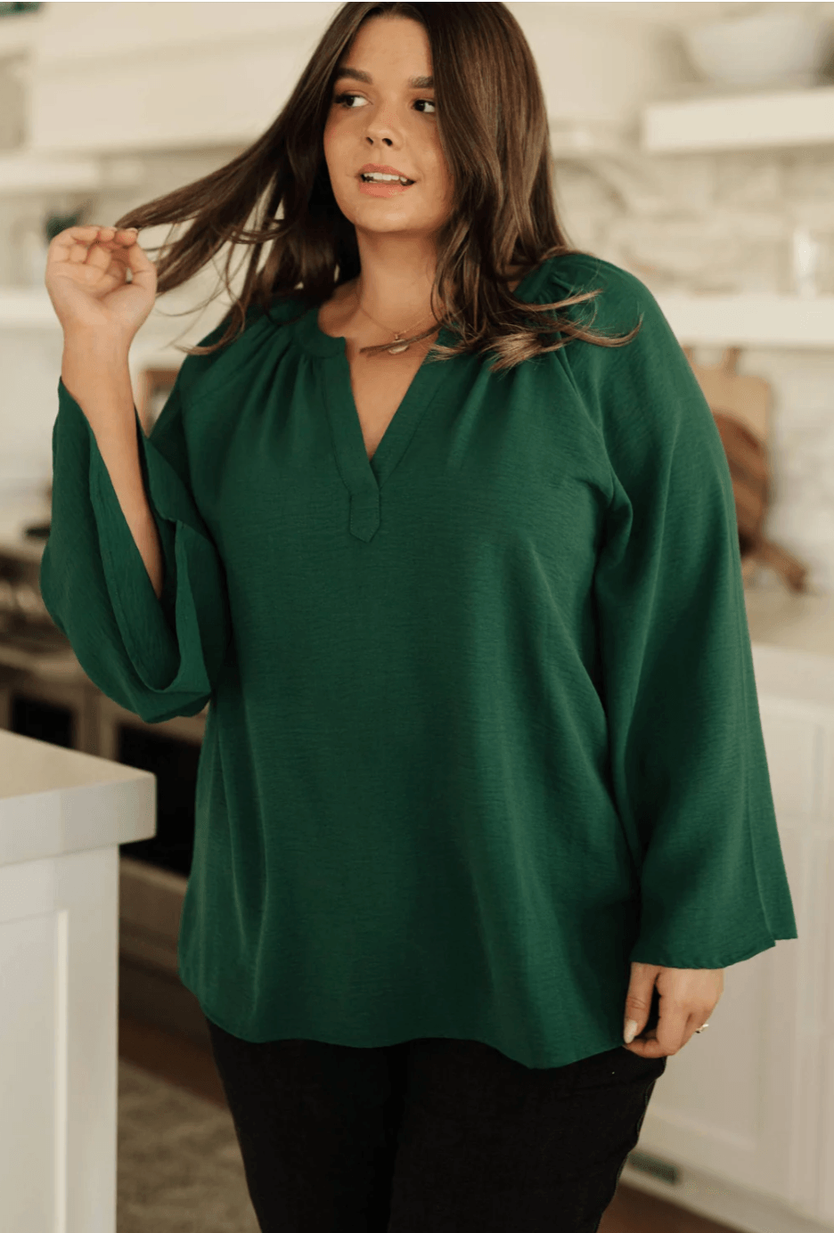 BETTE BOUTIK Womens Short Sleeve Tunics V-Neck Button Down Shirts - Pleated Blouse Tops In Soft Rayon Spandex, S-3XL
