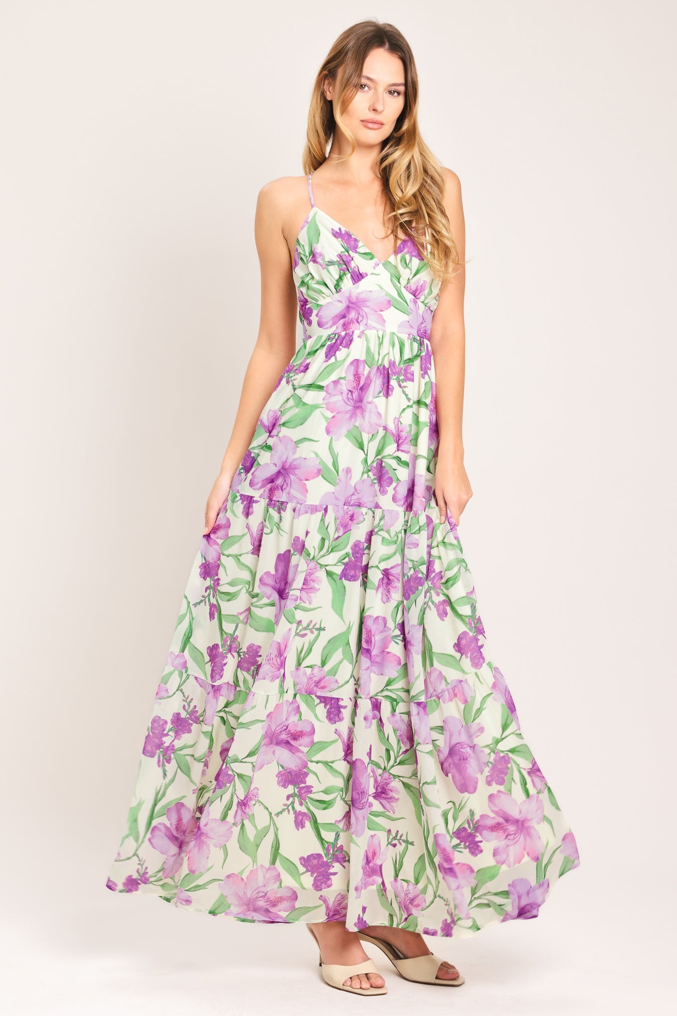 GARDEN SWEETHEART WOVEN MAXI DRESS GARDEN SWEETHEART WOVEN MAXI DRESS
