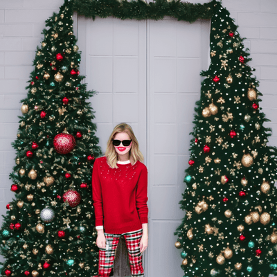 Embrace the Holiday Spirit: Styling the Christmas Round Neck Sweater