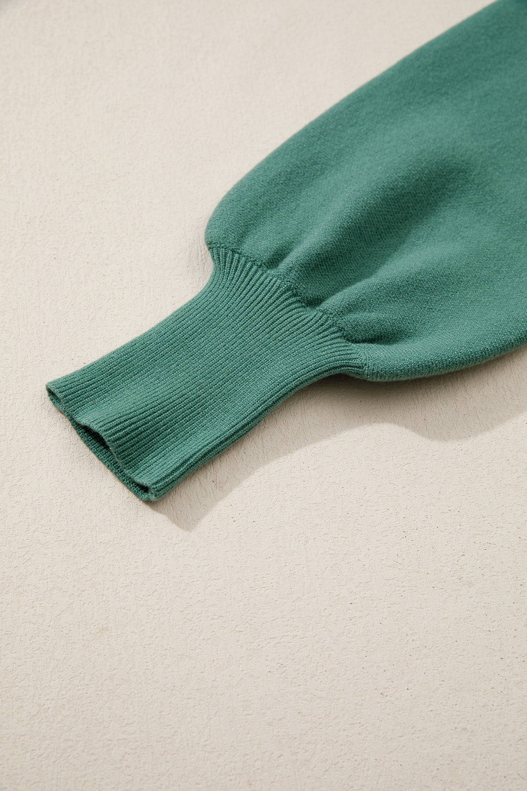 Fiery Red HO HO HO MERRY CHRISTMAS Drop Shoulder Loose Sweater