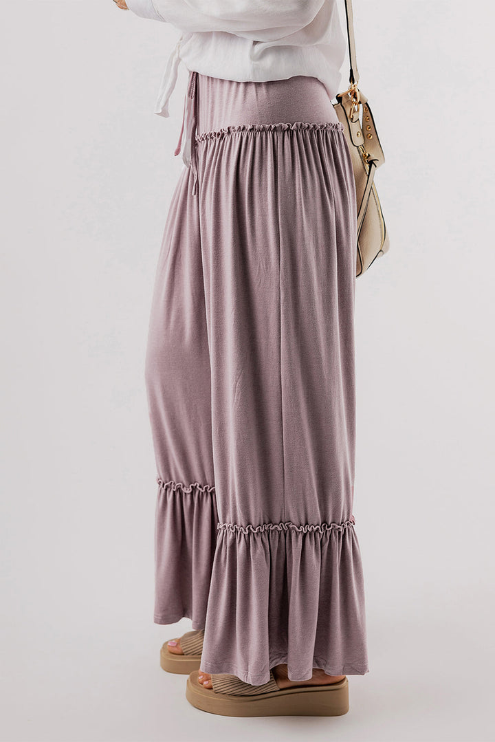 Aurora Waist Wide Leg Pants