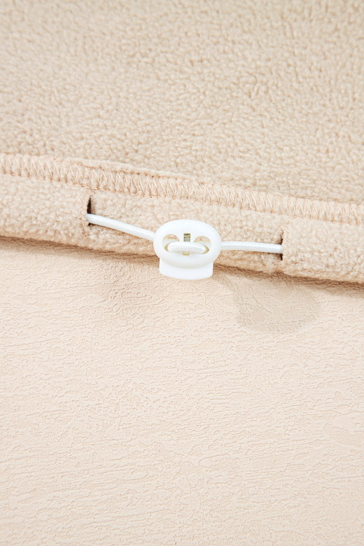 Nicole Colorblock Patchwork Zipped Pullover