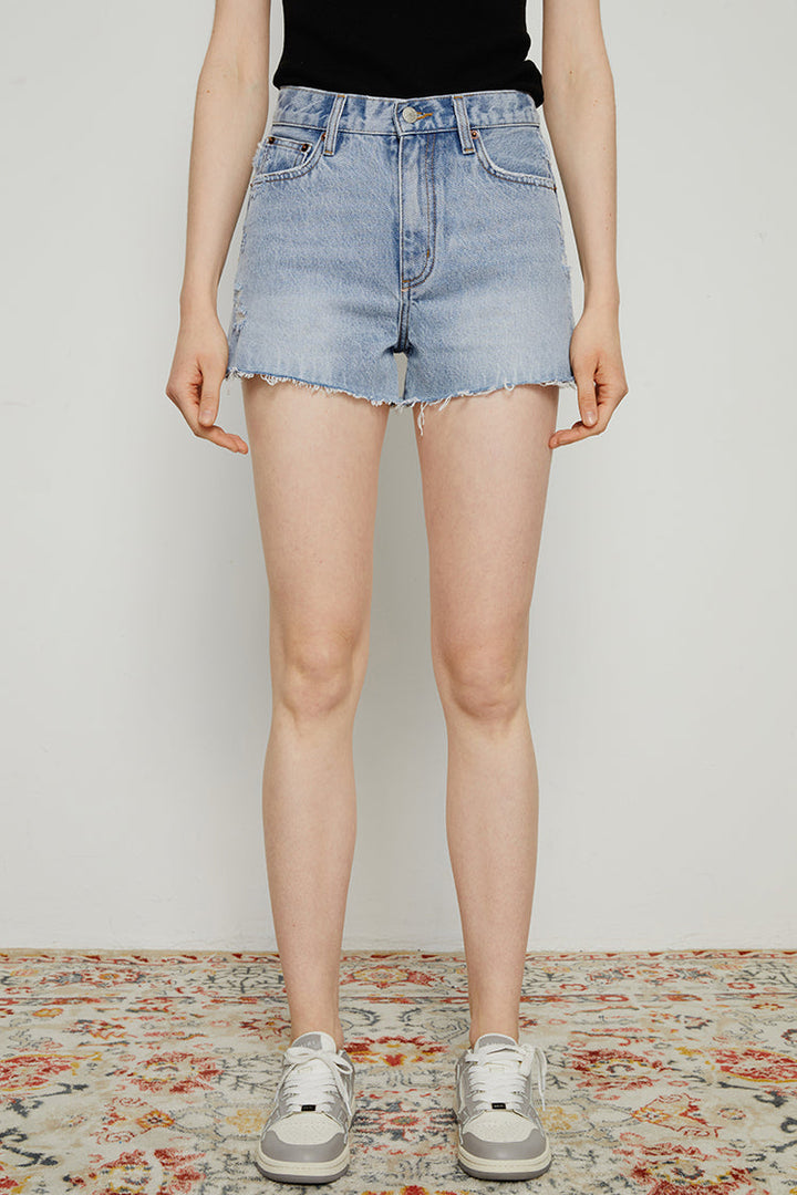 High Rise Denim Shorts HJ167 [FINAL SALE]