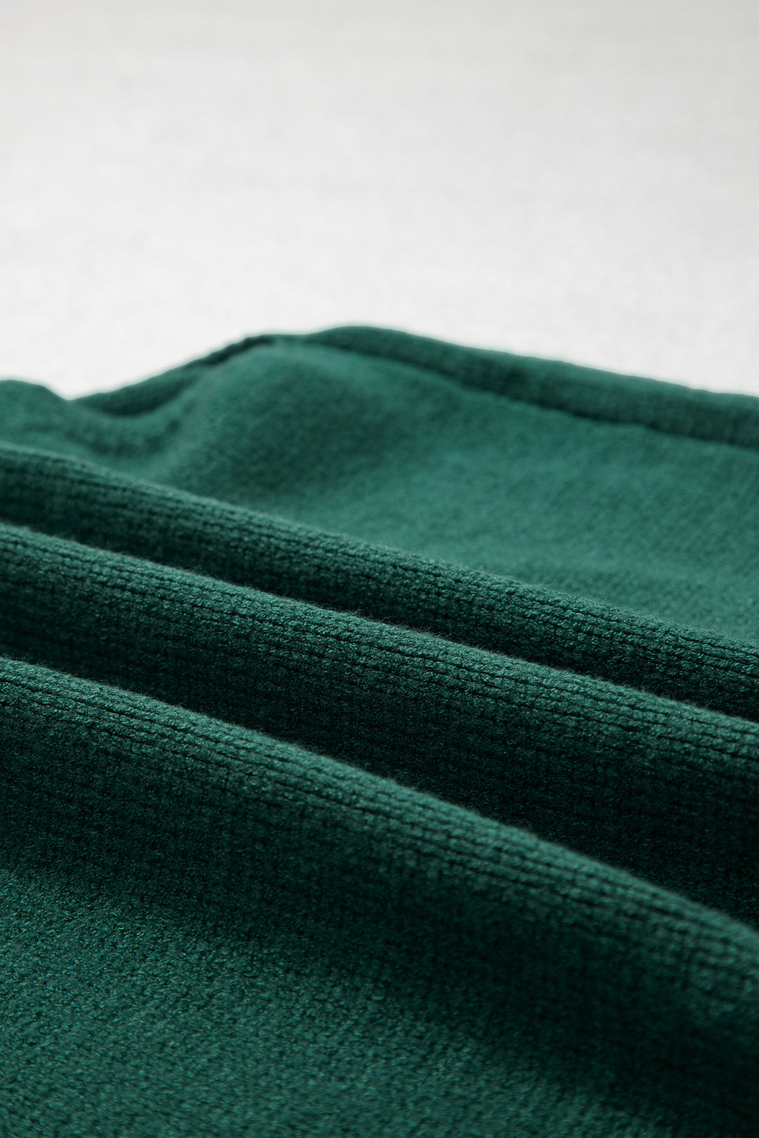 Evergreen High Neck Sleeveless Embroidered Knit Sweater Vest