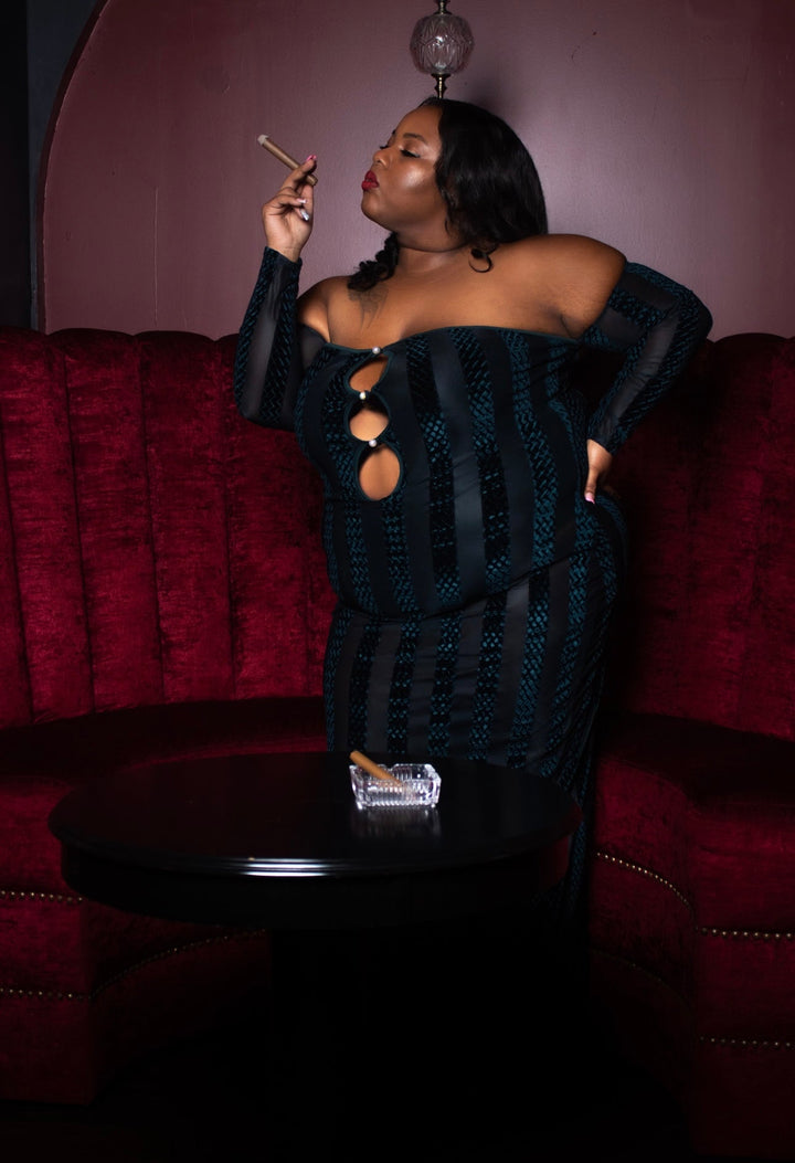 “You See Me” Off Shoulder Dress