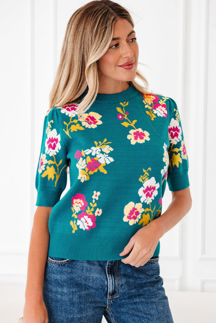 Joelle Sleeve Knitted Top
