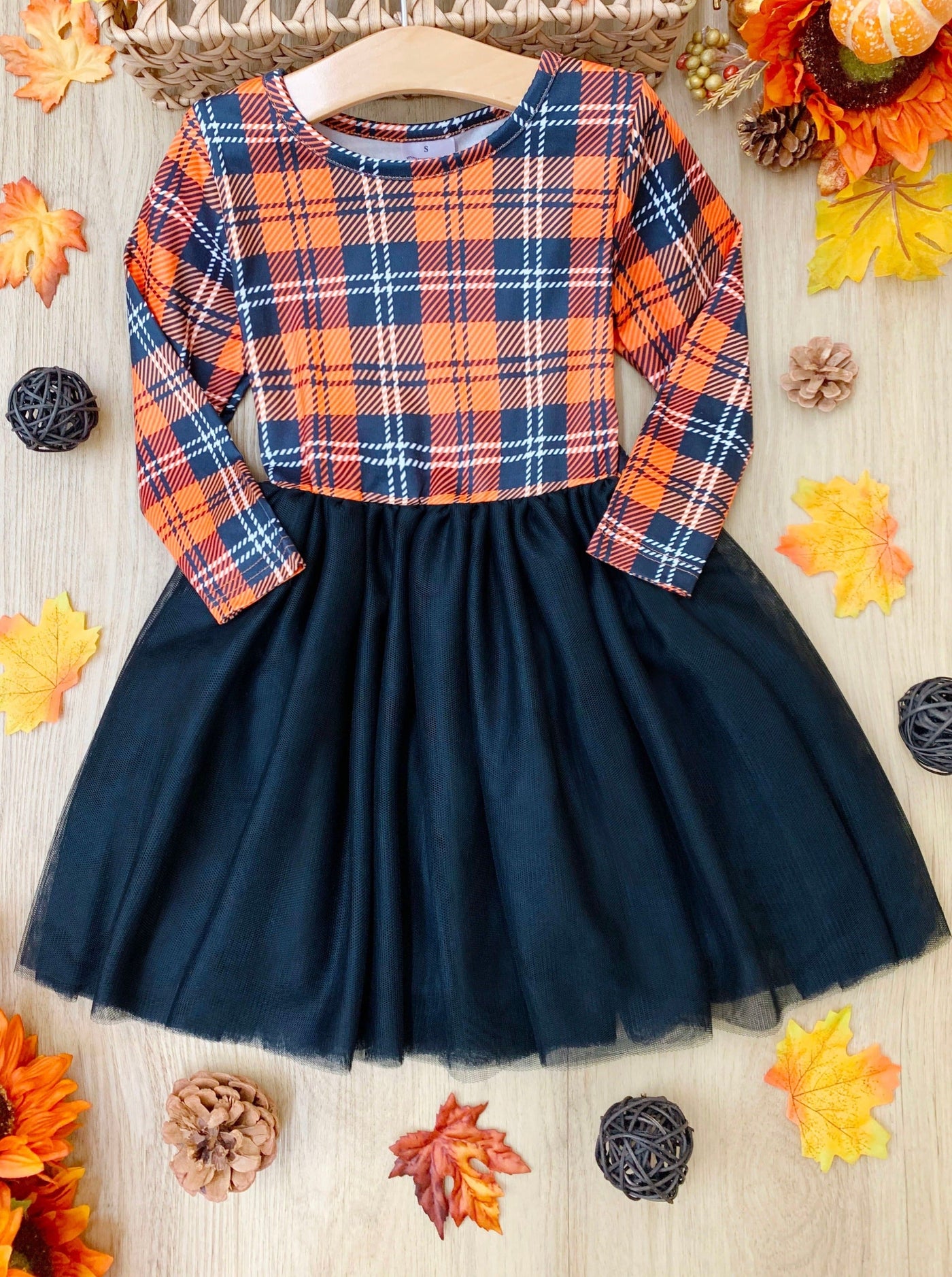 Preppy Plaid Tutu Dress