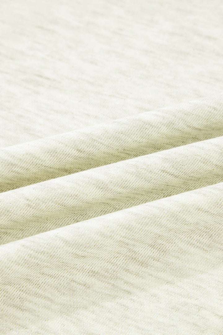 Felitina Patchwork Zip Collar Pullover