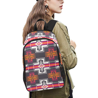 Red Aztec Backpack