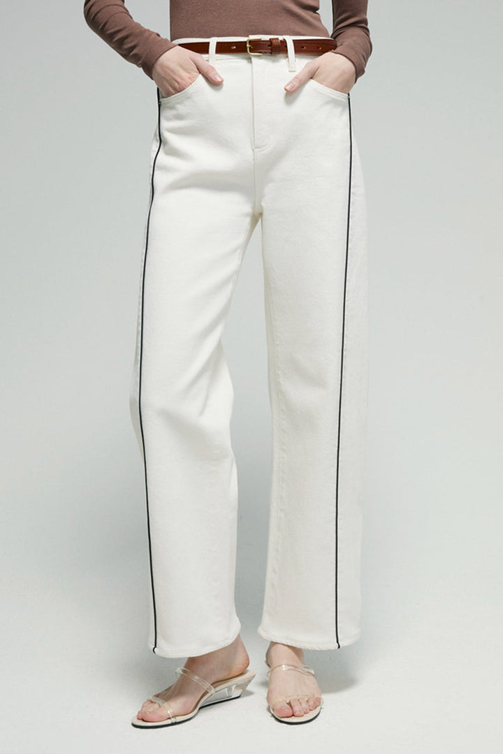 Crush Curve Ankle Jeans HJ052