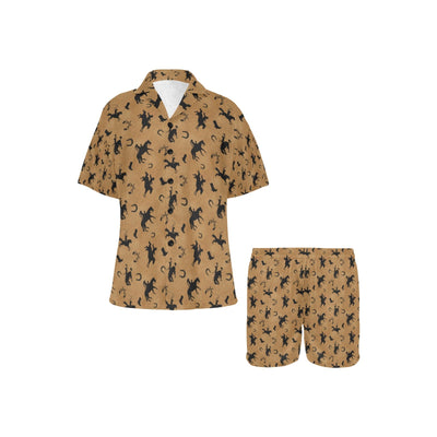 Lucky Ride Women's Western Pajama Set