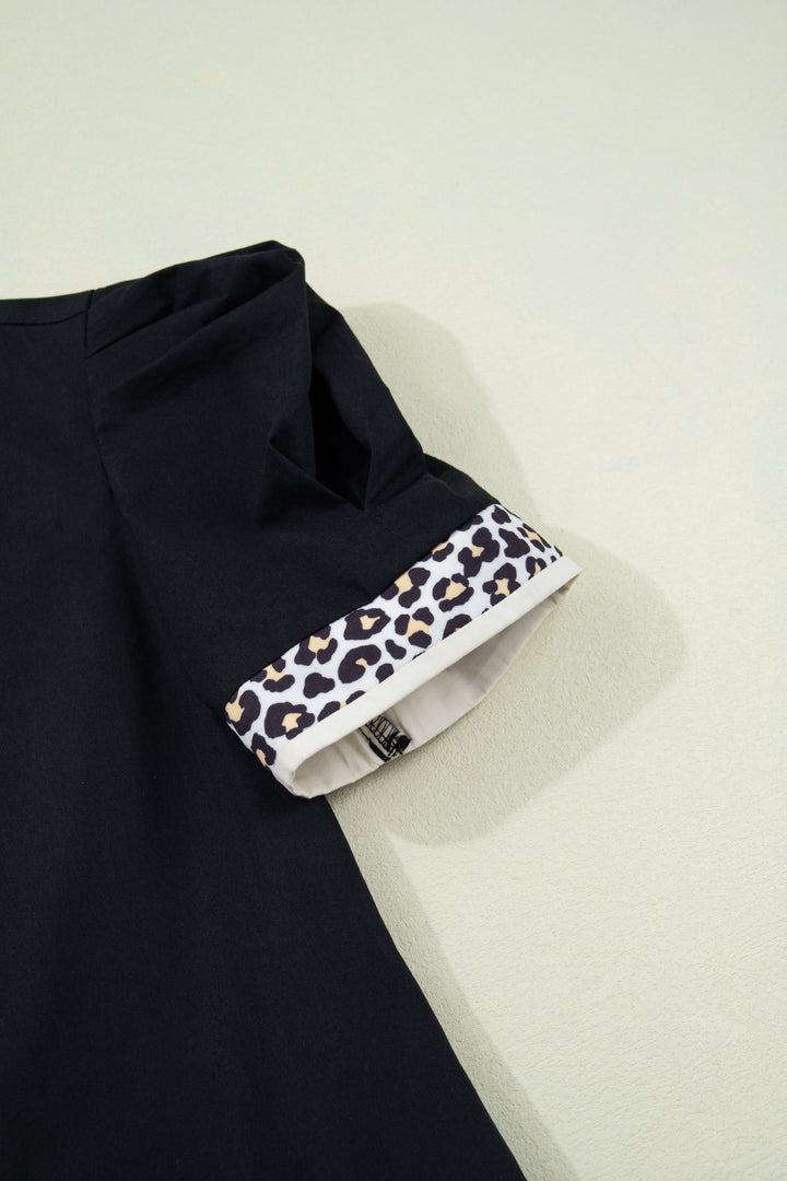 Ruth Sleeve Shift Mini Dress