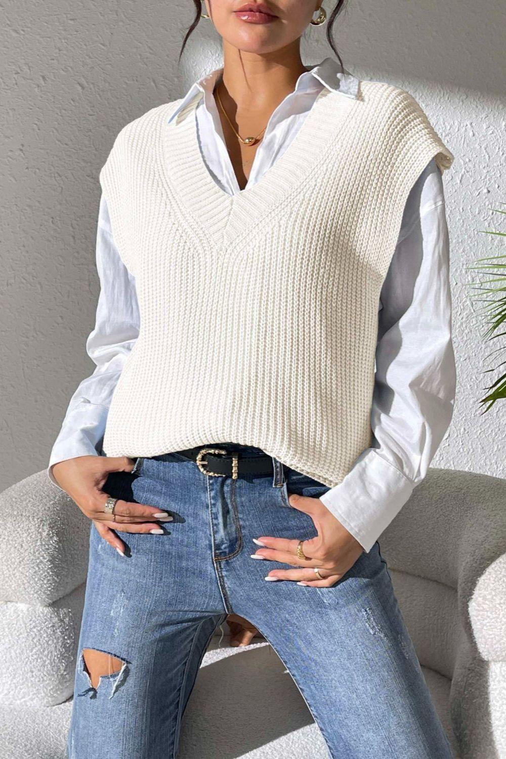 V-Neck Sweater Vest