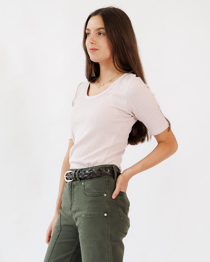 Pointelle Perfection Tee