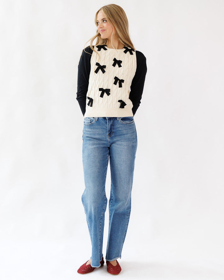 Bow Beautiful Vest - Final Sale