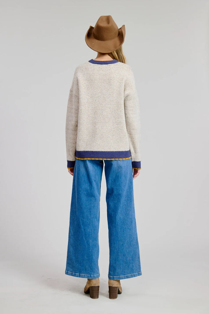 FLAT WHITE | Prairie Ride Sweater Pullover