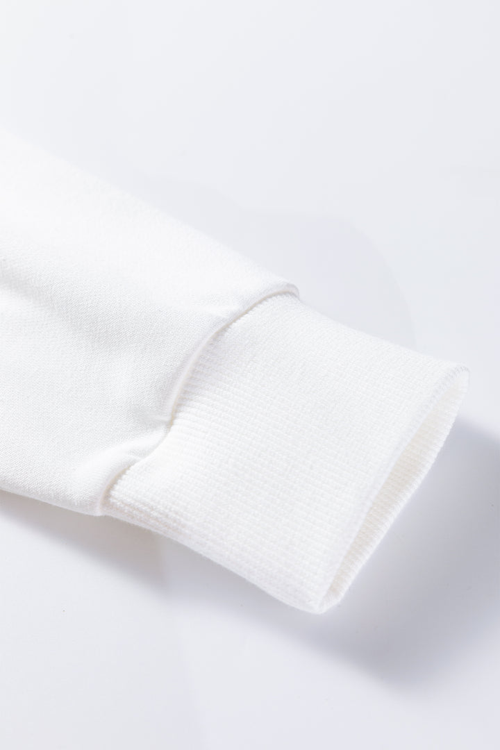 White Plaid MERRY Christmas Vacation Sweatshirt