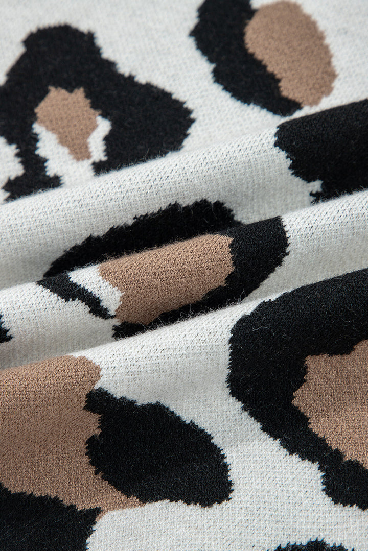 Jocelyn Block Patchwork Sleeve Sweater