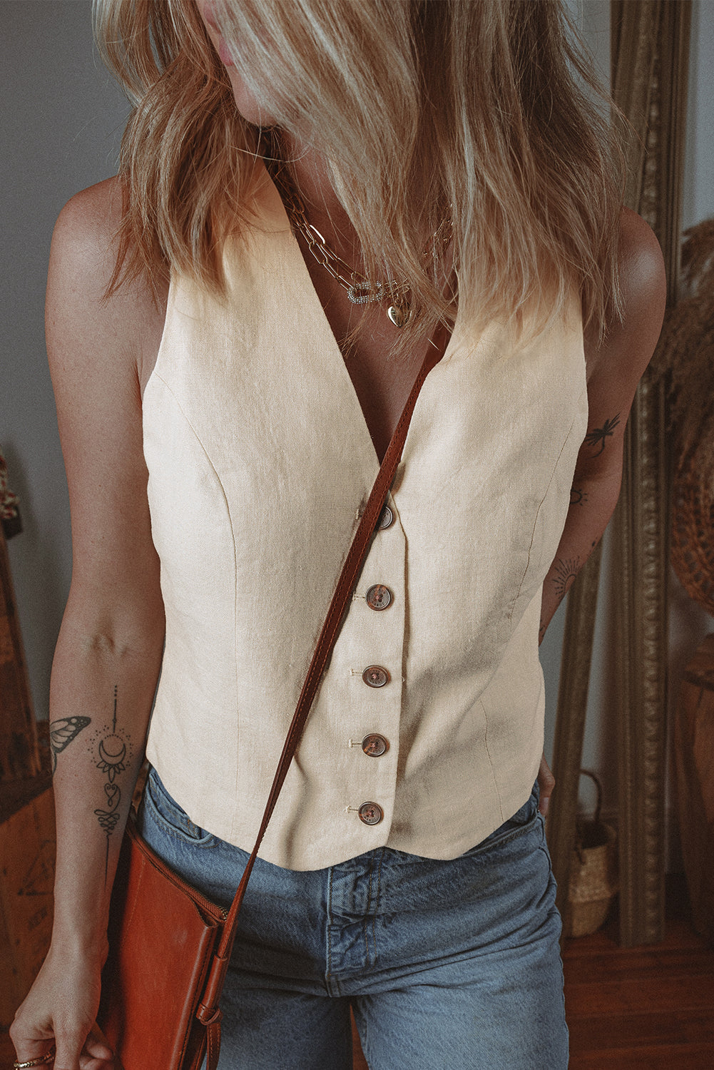 Eleanor Slim Fit Vest