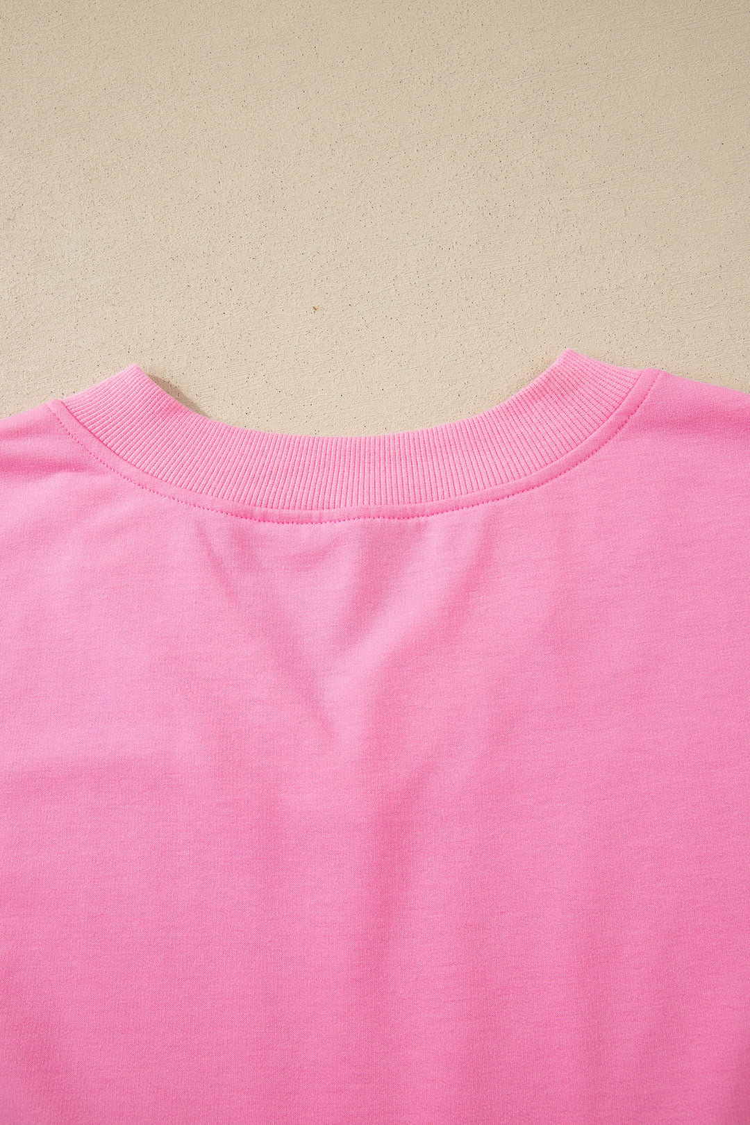 Sachet Pink V Neck Short Sleeve Top Drawstring Shorts 2pcs Set