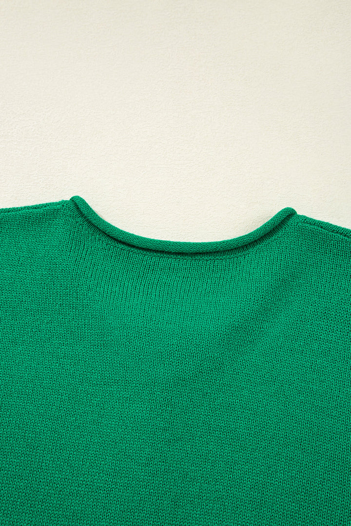 Evatyn Knit Drop Shoulder Sweater