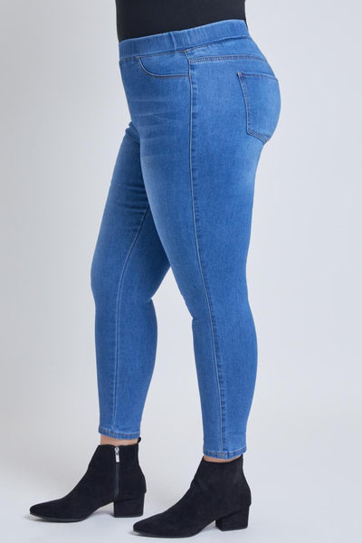 Women's Plus Size High Rise Comfort Stretch Jeggings