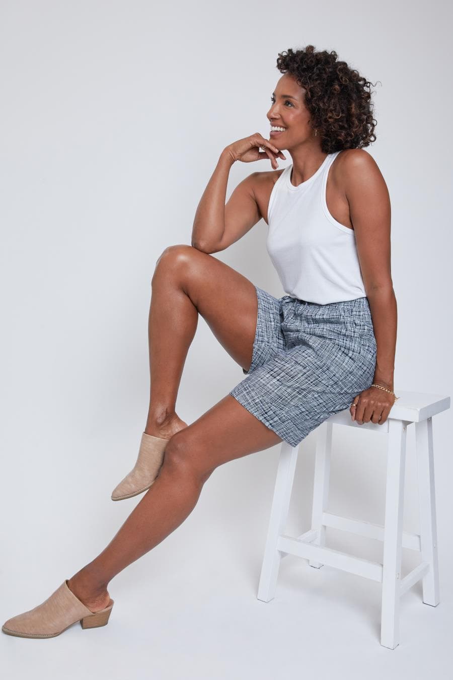 Women's Double Cuff Shorts With Pork Chop Pockets Deal