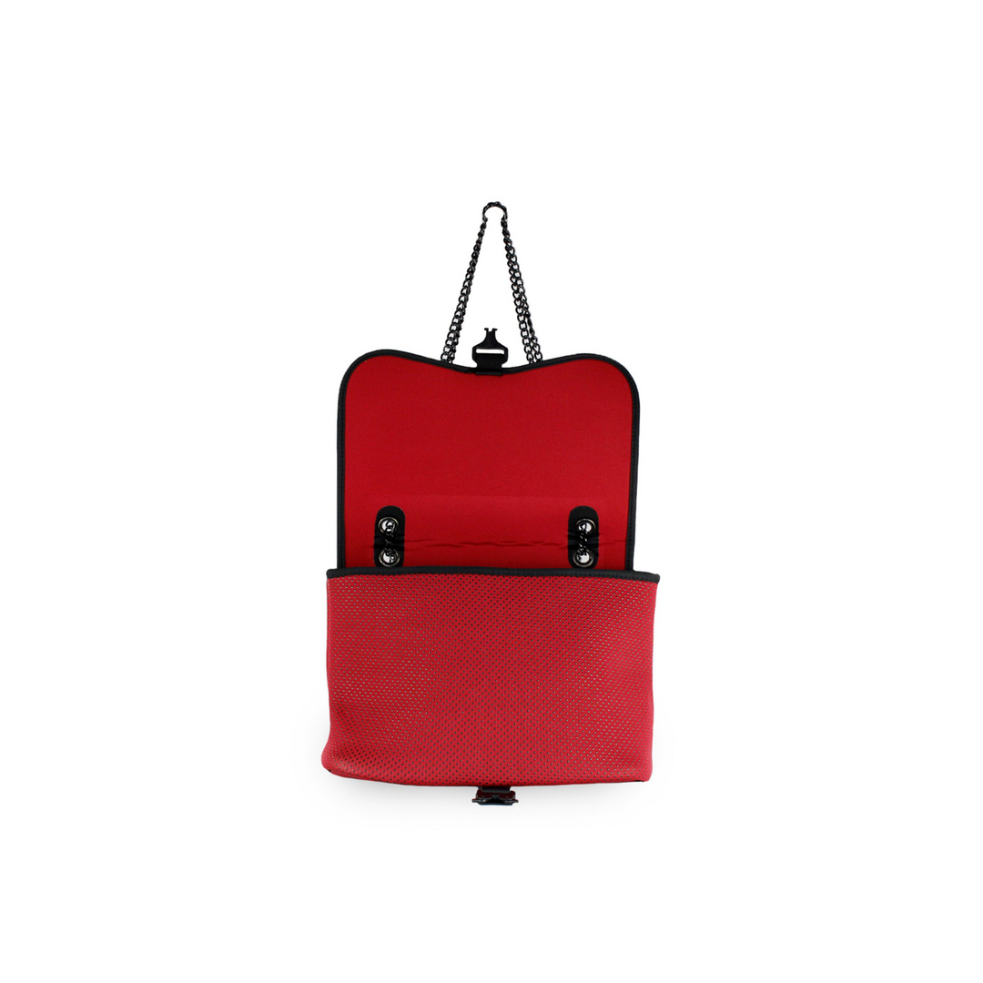 FLAP CROSSBODY RED