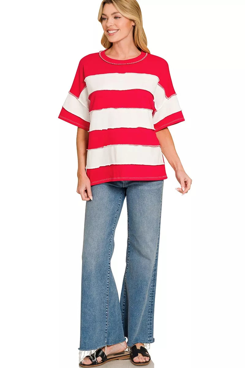 Americana Stripe Tee