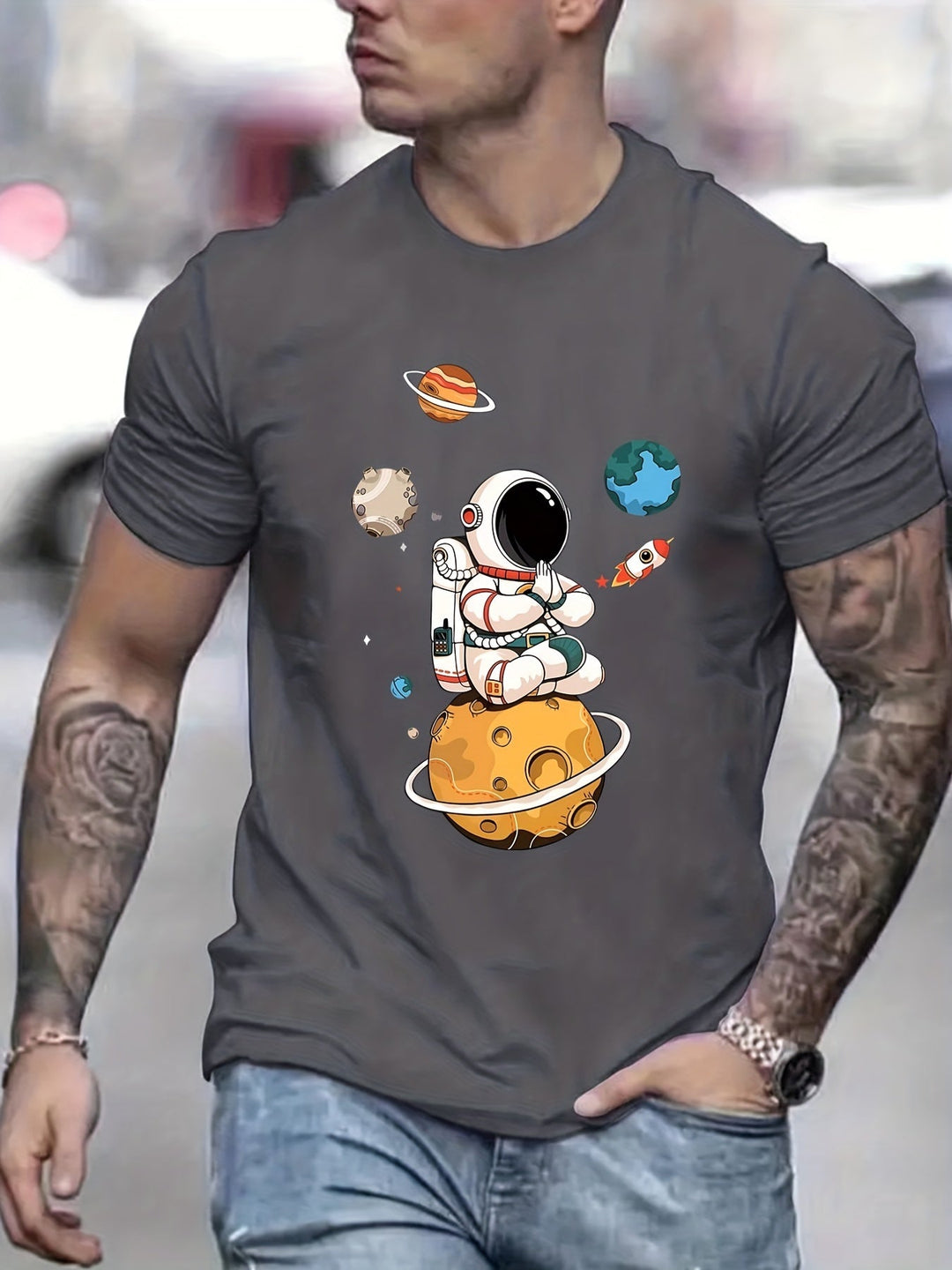 Men’s Astronaut Graphic Shirt