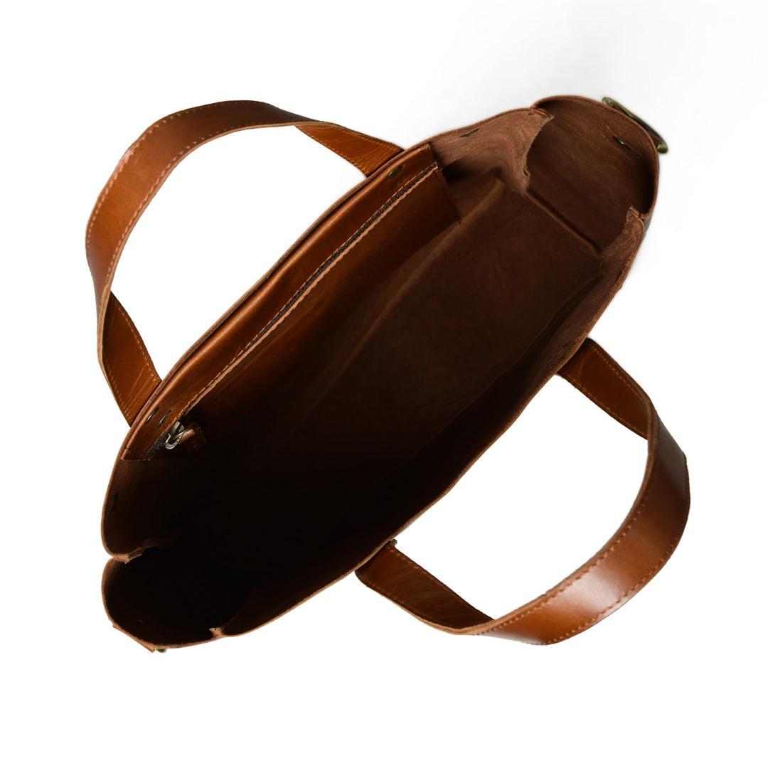 Executive Elegance Crossbody Tote