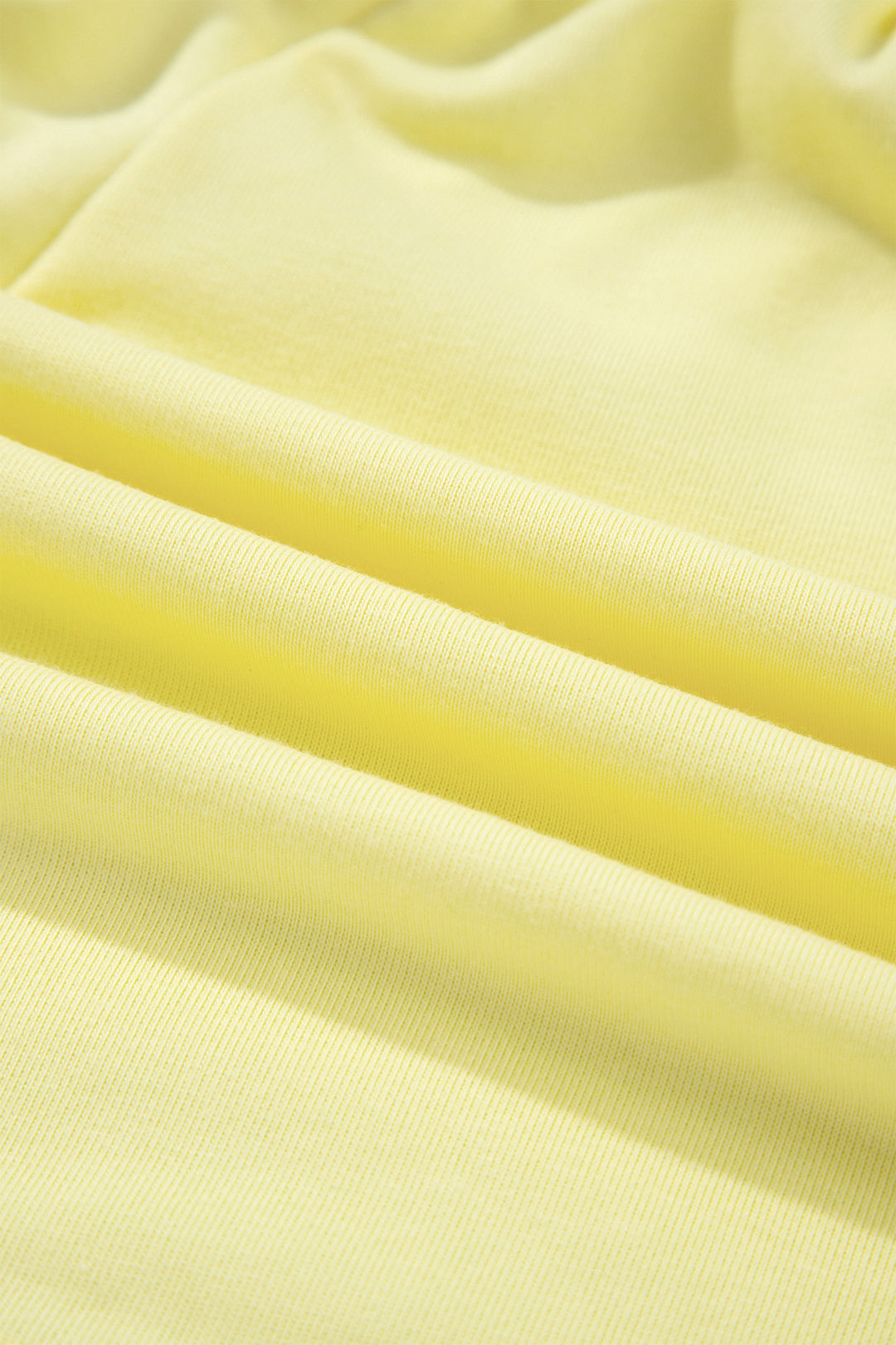 Yellow Cream Half Zip Polo Tee Elastic Waist Romper
