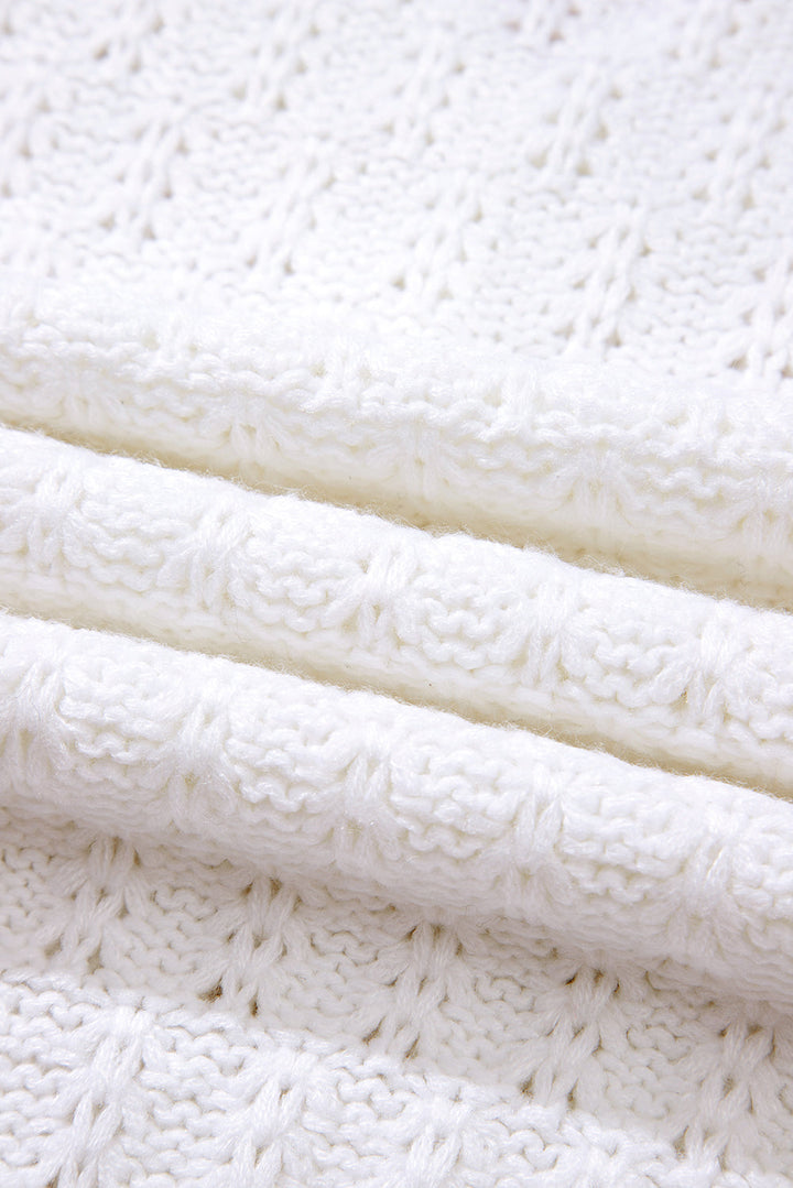 Emma Ribbed Edge Loose Sweater