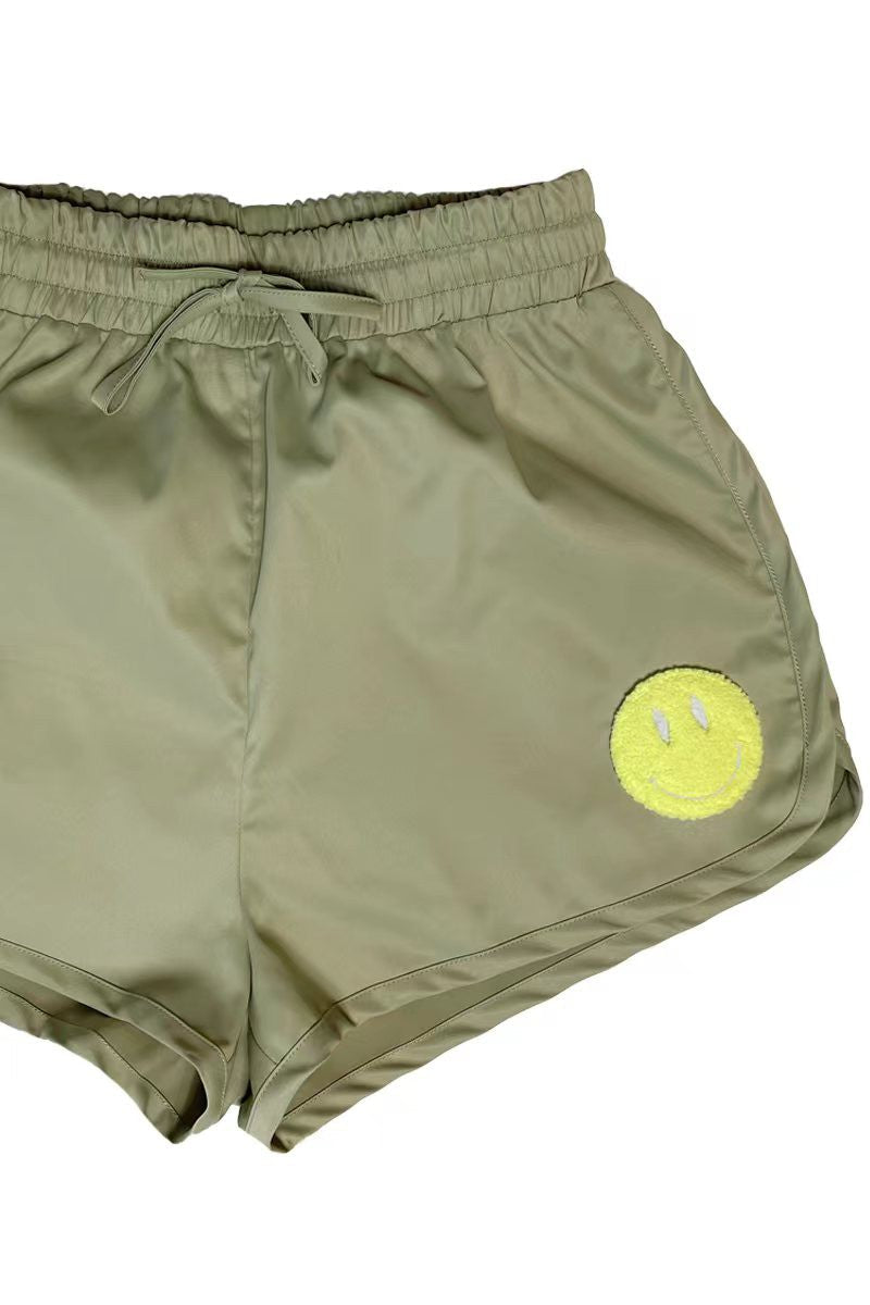 Smiley Satin Shorts