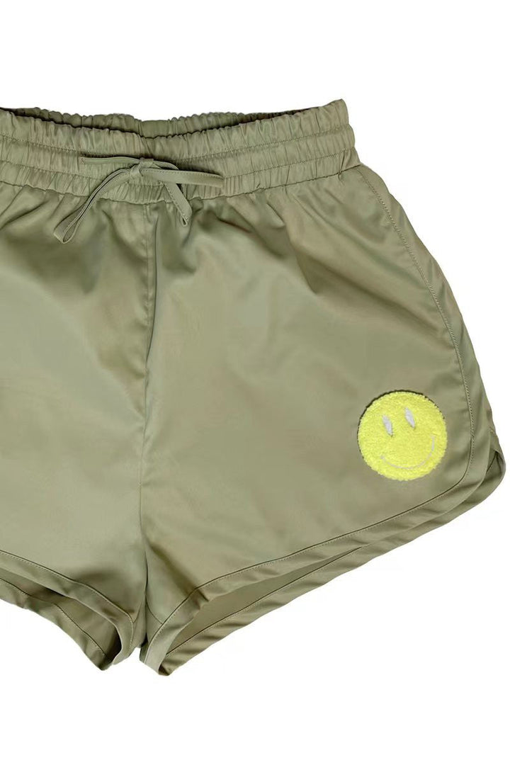 Smiley Satin Shorts