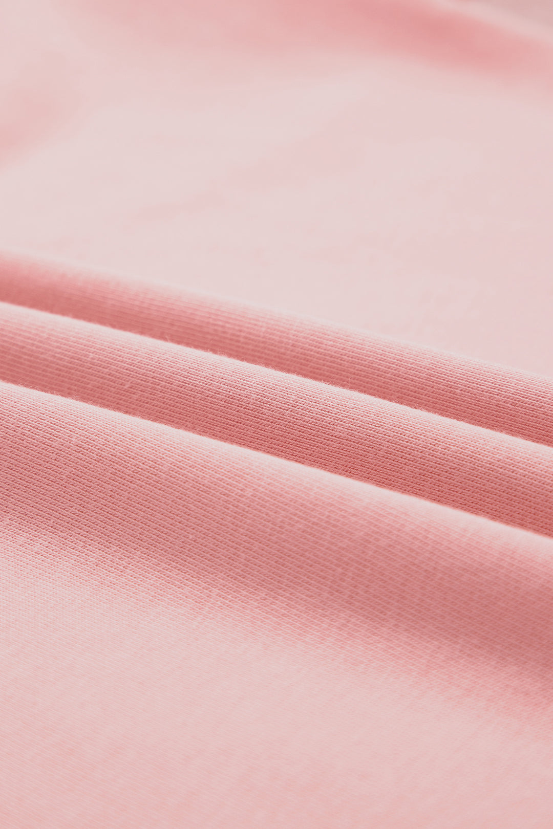 Gossamer Pink Striped Color Block Pullover Top Drawstring Shorts Set