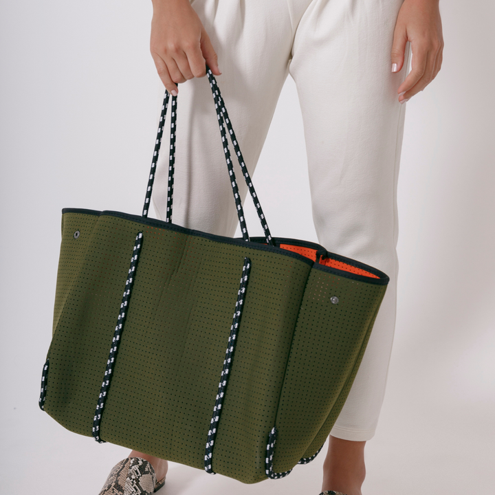 EVERYDAY TOTE SAFARI GREEN