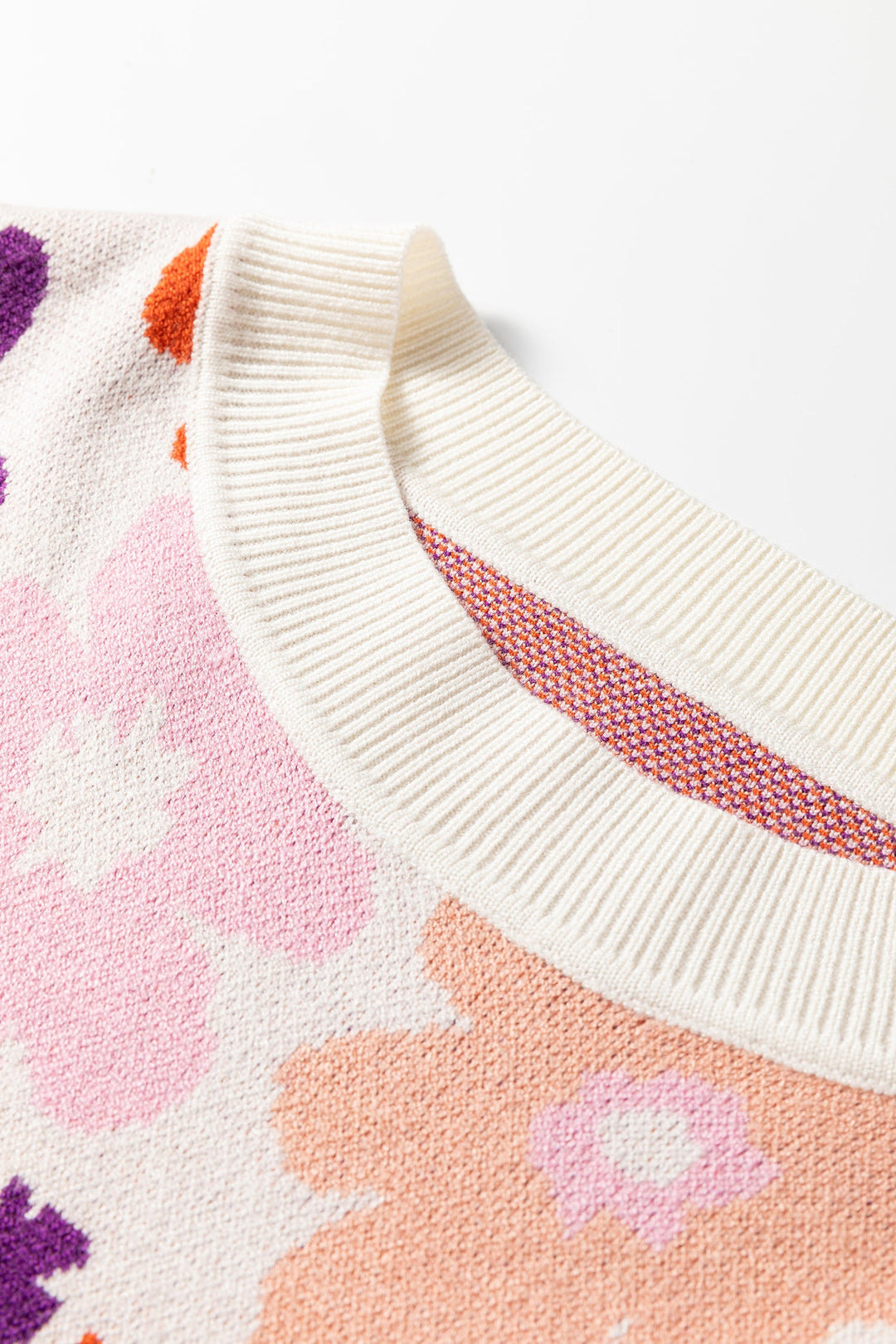 Jaylani Pattern Drop Shoulder Sweater