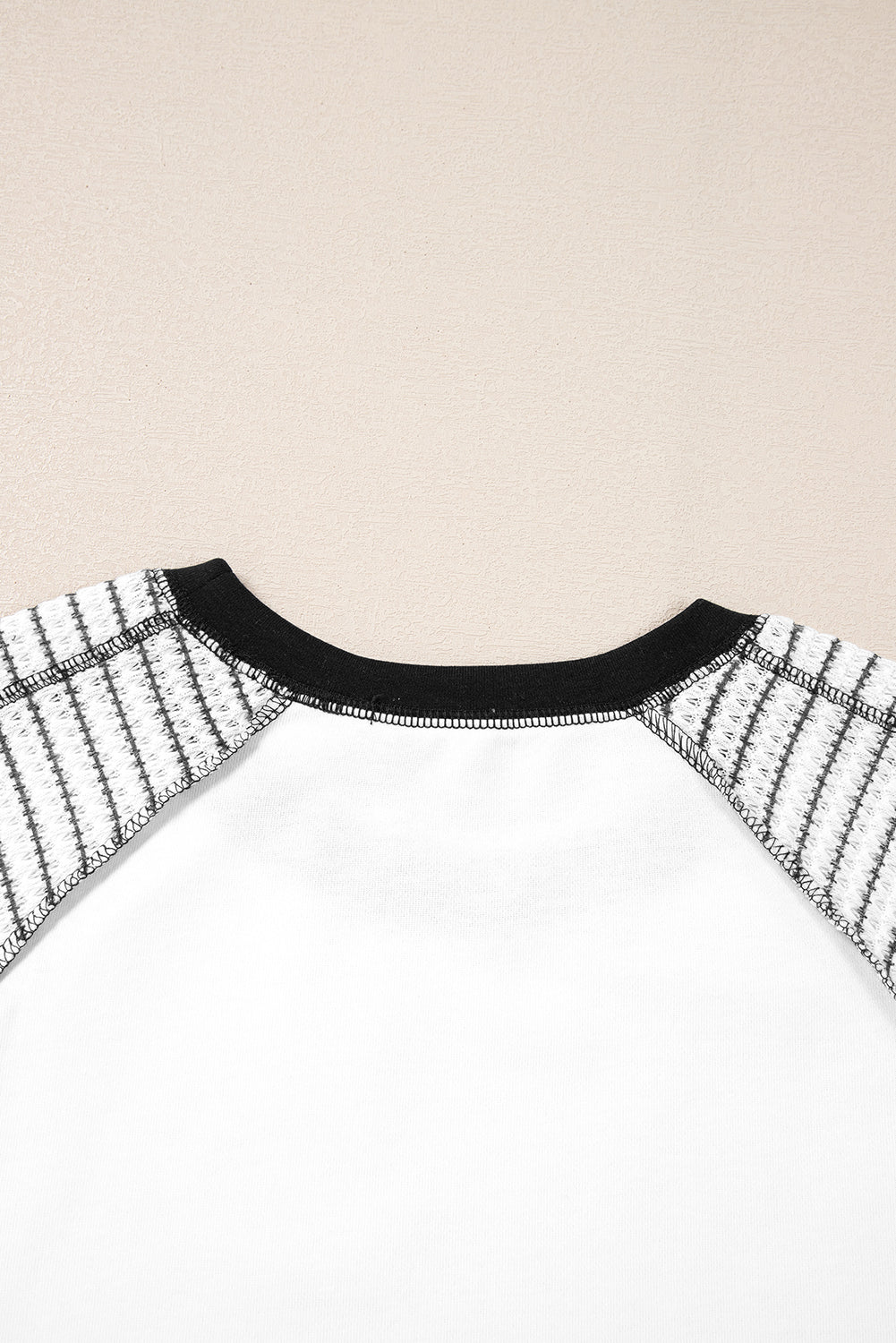 Alaia Sleeve Raglan Patchwork Top
