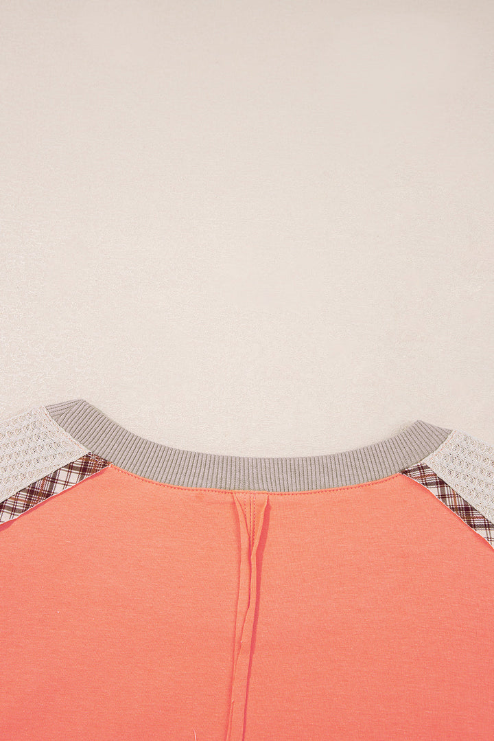 Adele Patchwork Bracelet Sleeve Top