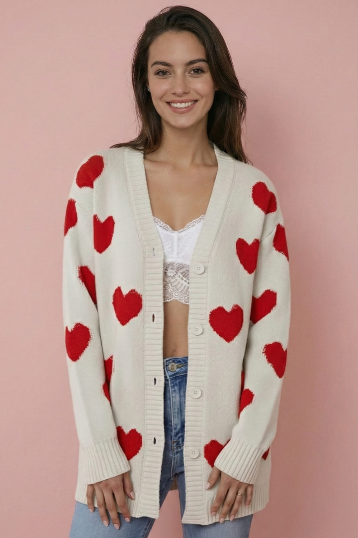 Long Heart cardigan