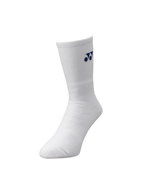 Yonex Sport Crew Socks 19120 (White, Black, Geranium Pink, Dark Navy)