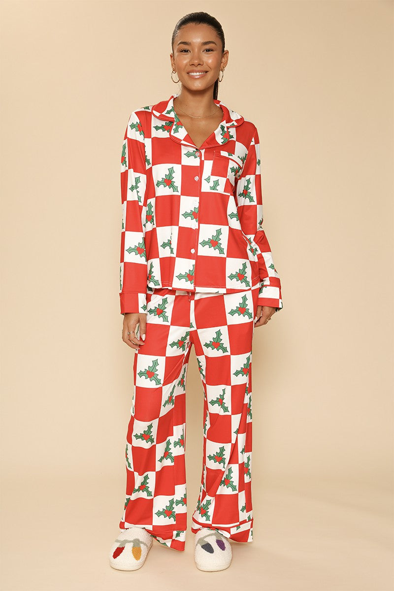 Holiday Christmas pajama set
