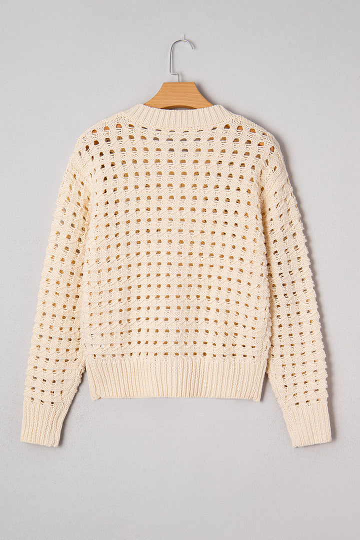 Ariella Up Drop Shoulder Sweater