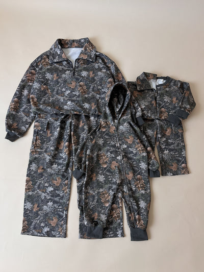 Camo Zip Jumpsuit