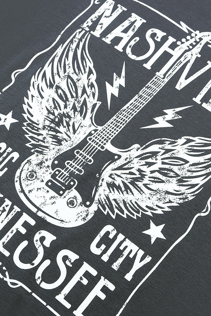 Nashville music City Graphic Tee