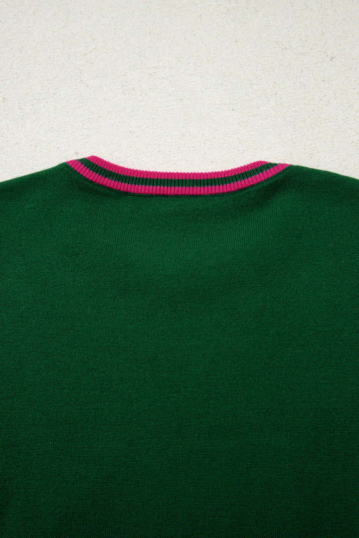 Amari Cuff Puff Sleeve Sweater