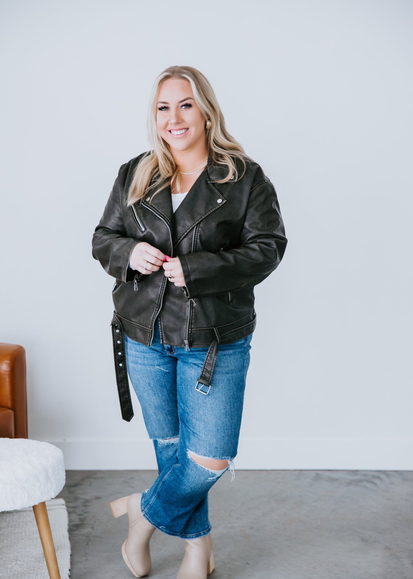 Zon Moto Jacket by Lily & Lottie