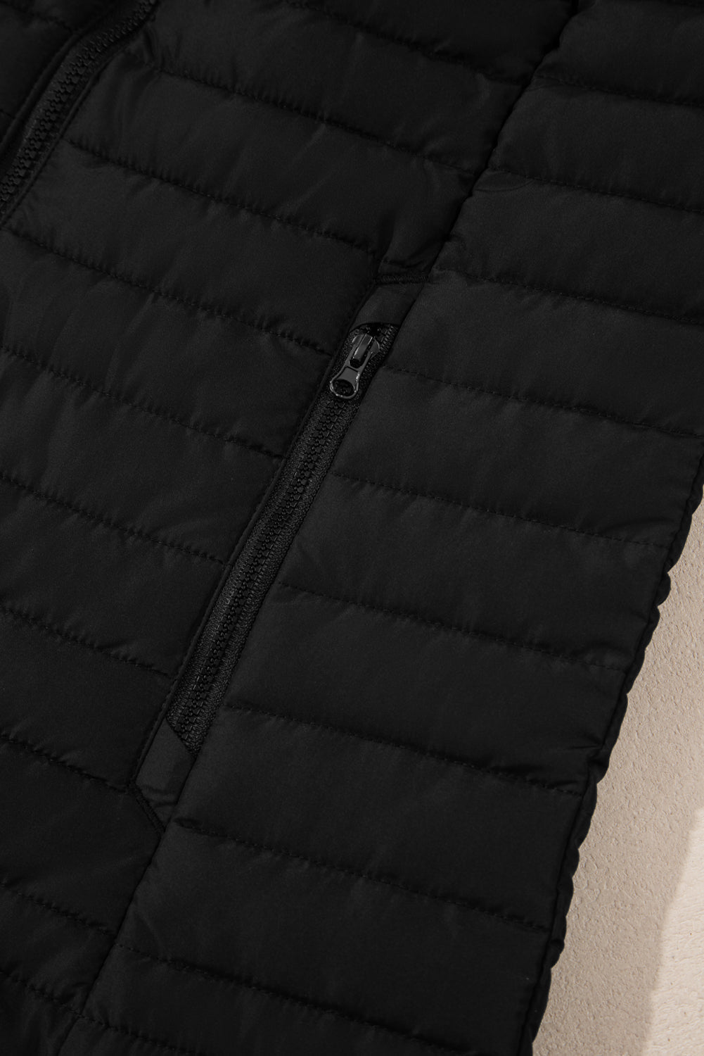 Harper Quilted Zipped Puffer Vest