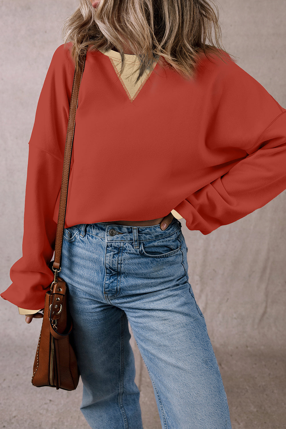 Abigail Drop Shoulder Oversized Sweatshirt